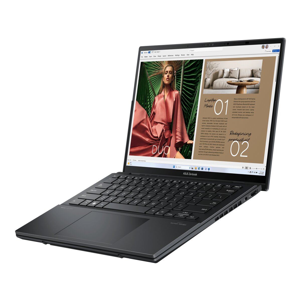 ASUS Zenbook Duo UX8406MA-PZ255W 90NB12U1-M00CH0 image gallery 6