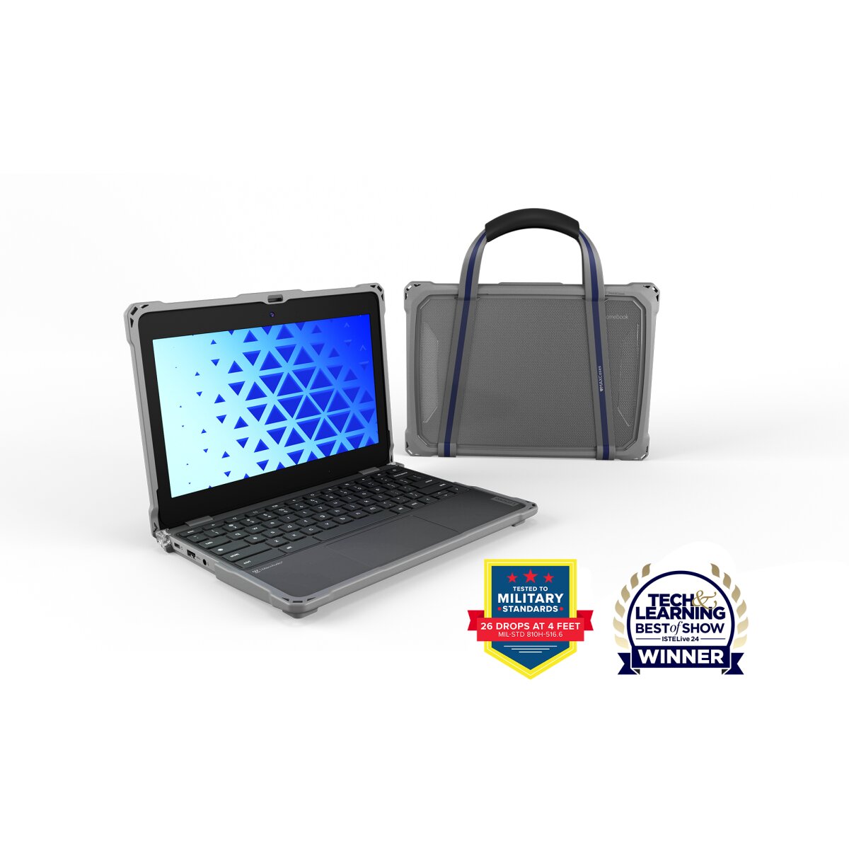 ASUS Chromebook CZ1104CM2A-N00124 MAXCases Extreme Shell-F3 CZ11CM-N00124_ASESF3 image gallery 3