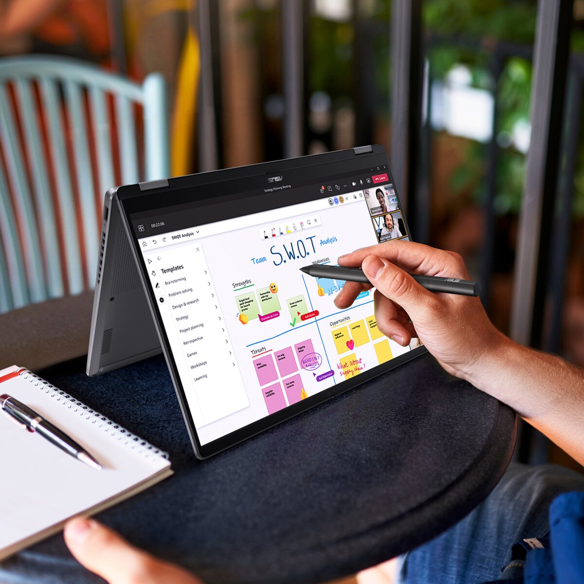 ASUS Vivobook 14 Flip TP3407SA-QL010W 90NB14Y1-M003H0 image gallery 9