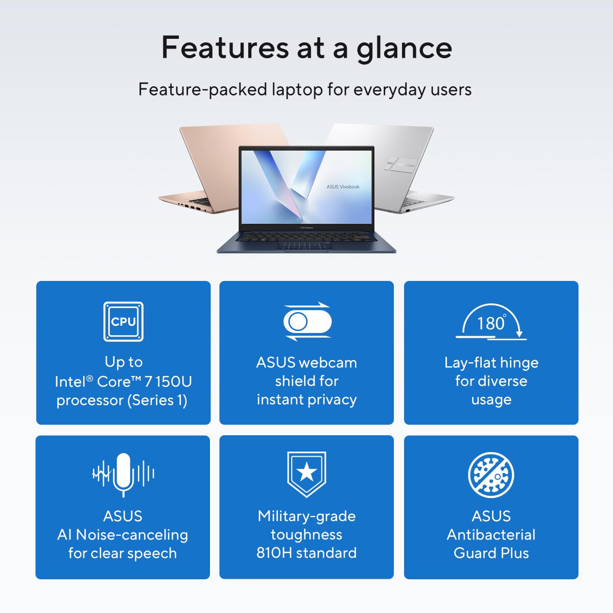 ASUS Vivobook X1504VA-BQ5508W 90NB13Y1-M036Y0 image gallery 1