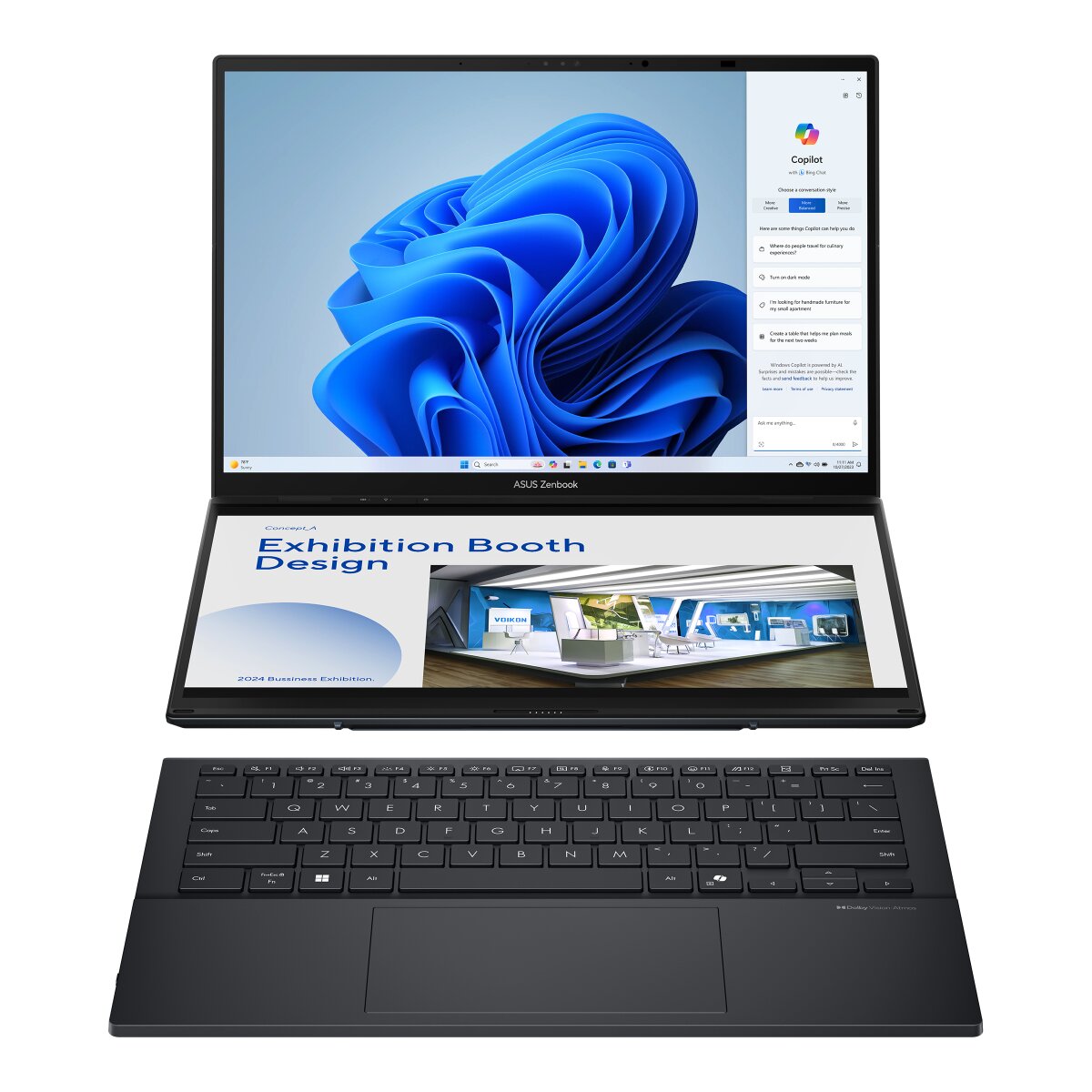 ASUS Zenbook Duo UX8406CA-PZ032W 90NB14X1-M007J0 image gallery 2