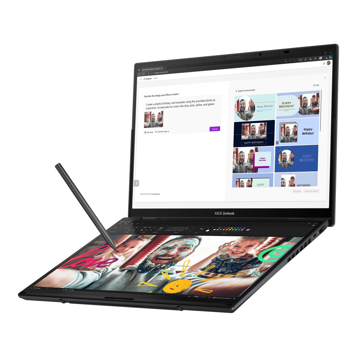 ASUS Zenbook Duo UX8406CA-PZ032W 90NB14X1-M007J0 image gallery 4