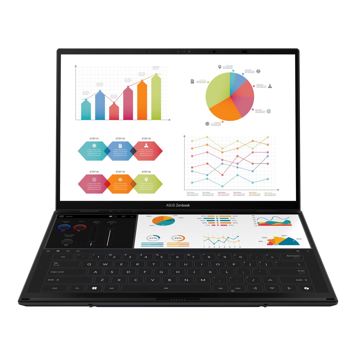 ASUS Zenbook Duo UX8406CA-PZ032W 90NB14X1-M007J0 image gallery 6