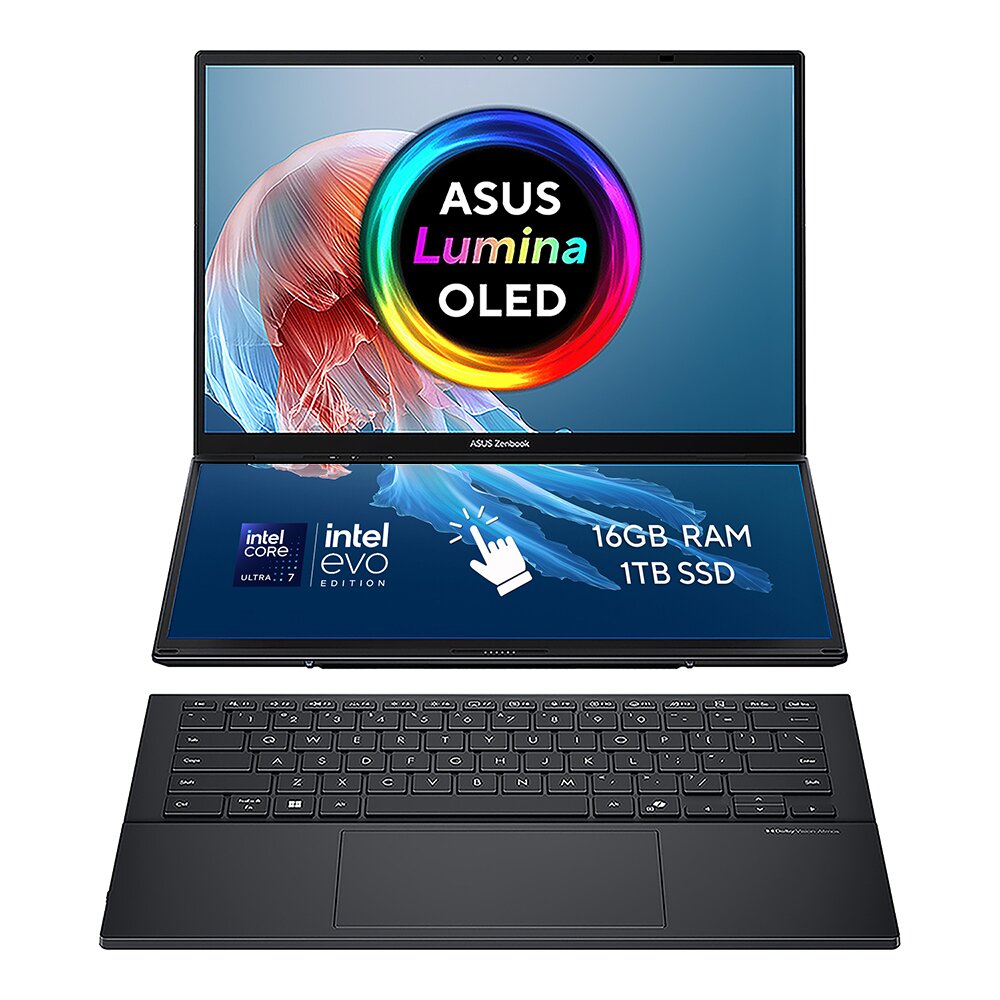 ASUS Zenbook Duo UX8406CA-QL135W 90NB14X1-M005X0 image gallery 1