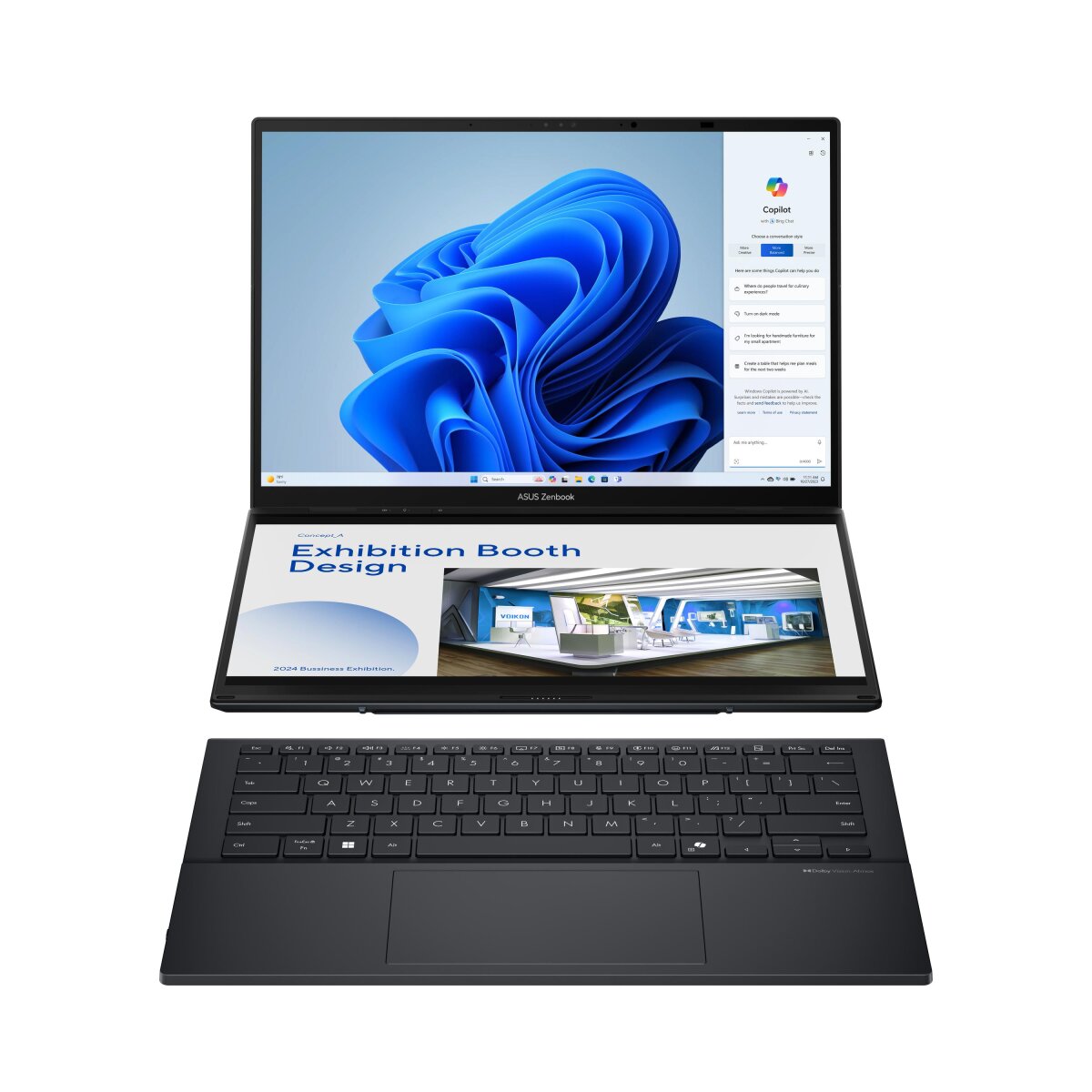 ASUS Zenbook Duo UX8406CA-ZENBOOK-ISSQL5X 90NB14X1-M00W10 image gallery 2