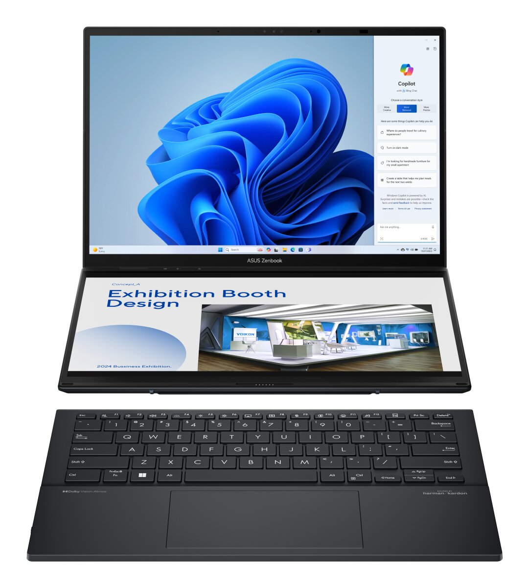 ASUS Zenbook Duo UX8406CA-PZ073W 90NB14X1-M007Y0 image gallery 2