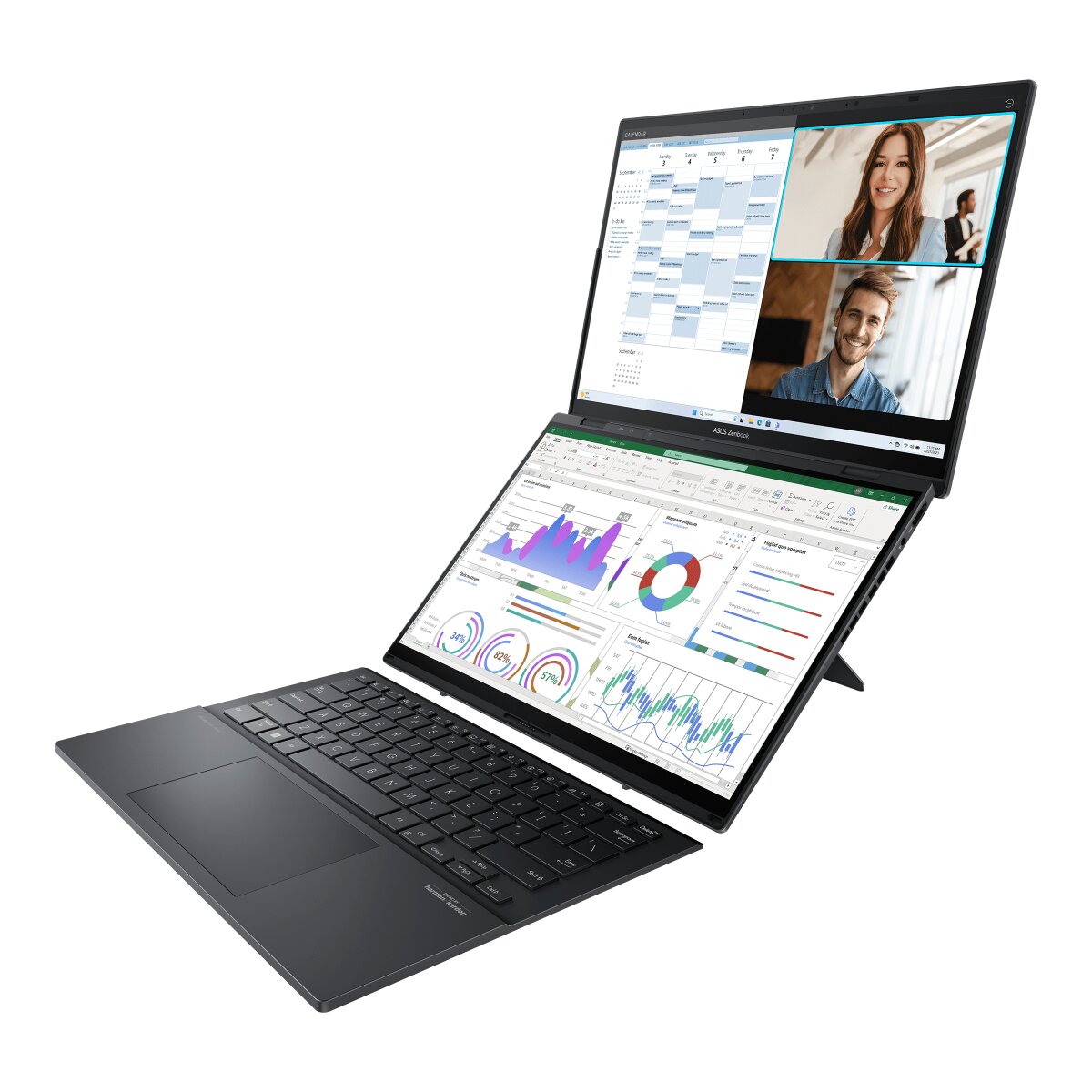 ASUS Zenbook Duo UX8406MA-PZ255W 90NB12U1-M00CH0 image gallery 7
