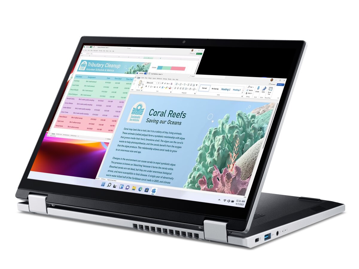Acer Aspire 3 Spin 14 Acer 3 Spin A3SP14-31PT Convertible Notebook - Intel Proce NX.KENEK.005 image gallery 3