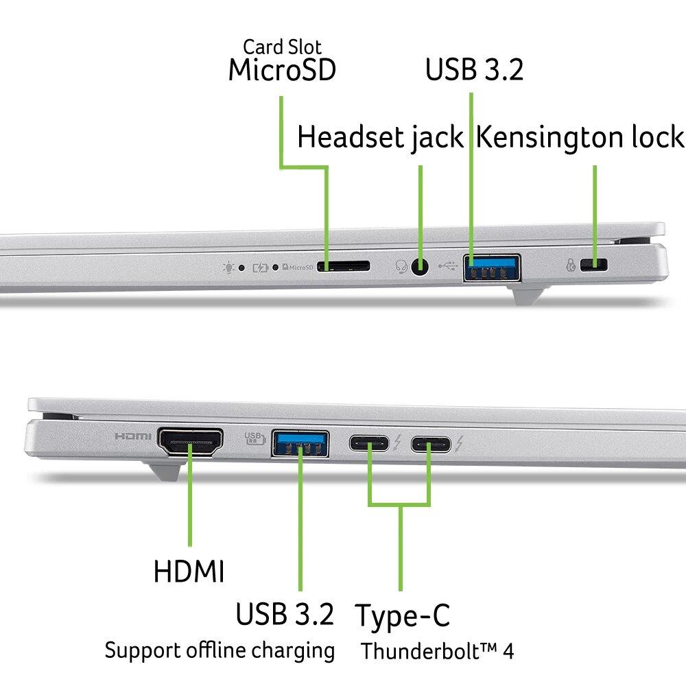 Acer Aspire 14 AI A14-53M-55R7 NX.JLHEH.008 image gallery 1