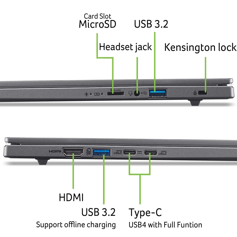Acer Aspire 16 AI A16-11M-X4RP NX.JLNEG.00L image gallery 2