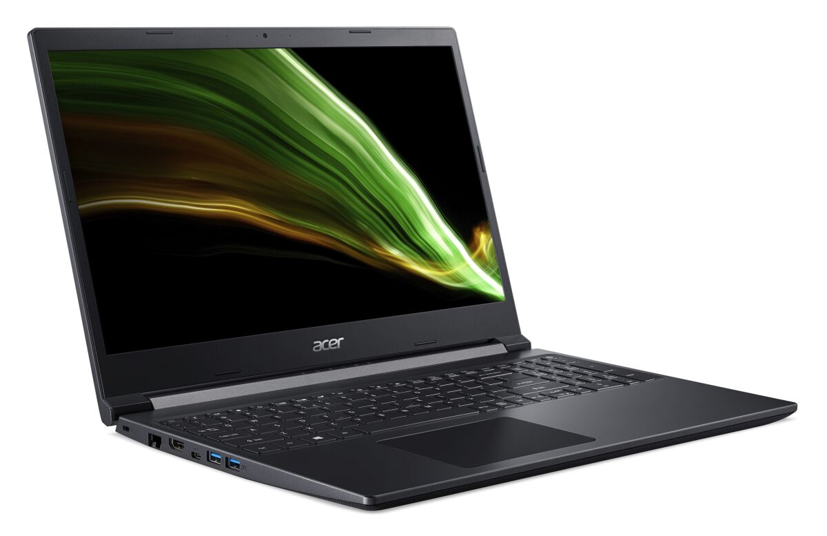 Acer Aspire Acer Aspire 7 A715-42G 15.6 inch Gaming Laptop - (AMD Ryzen 5 5500U, NH.QE5EK.001 image gallery 3