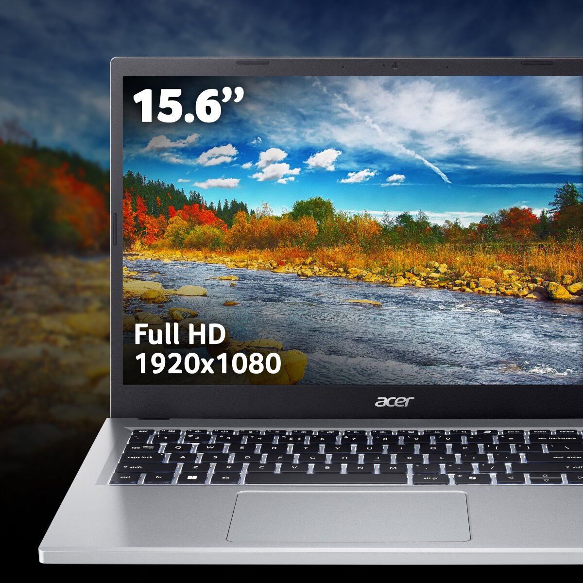 Acer Aspire Acer Go 15 laptop (AG15-31P) - Intel Core i3, 8GB, 512GB SSD, 15.6 F NX.KRPEK.00N image gallery 1