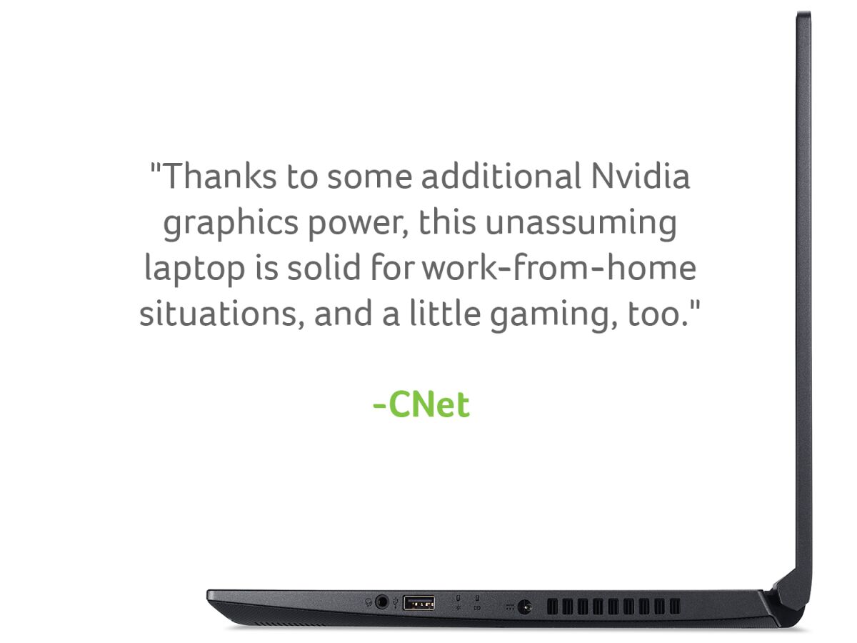 Acer Aspire Aspire 7 Gaming A715-42G - (AMD Ryzen 5 5500U, 8 GB, 512GB PCIe NVMe NH.QBFEK.006 image gallery 3