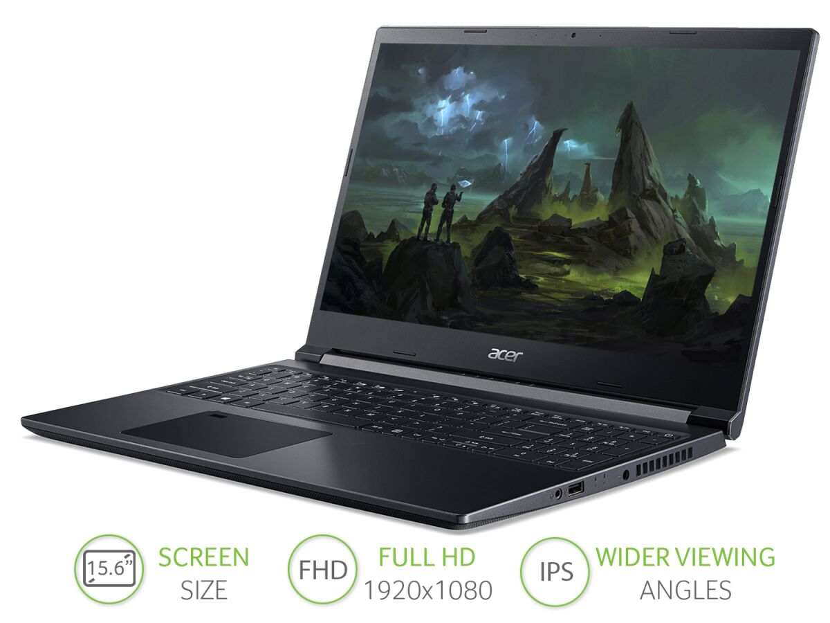 Acer Aspire Aspire 7 Gaming A715-42G - (AMD Ryzen 5 5500U, 8 GB, 512GB PCIe NVMe NH.QBFEK.006 image gallery 4