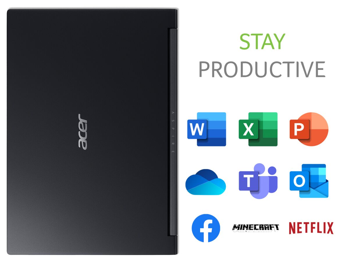 Acer Aspire Aspire 7 Gaming A715-42G - (AMD Ryzen 5 5500U, 8 GB, 512GB PCIe NVMe NH.QBFEK.006 image gallery 8