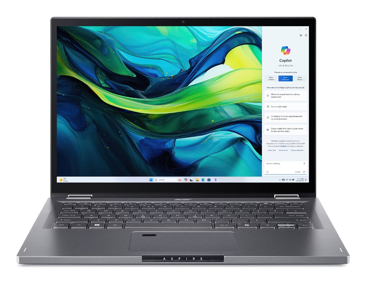 Acer Aspire Spin 14 ASP14-52MTN-70XT NX.J3JEG.001 image gallery 1