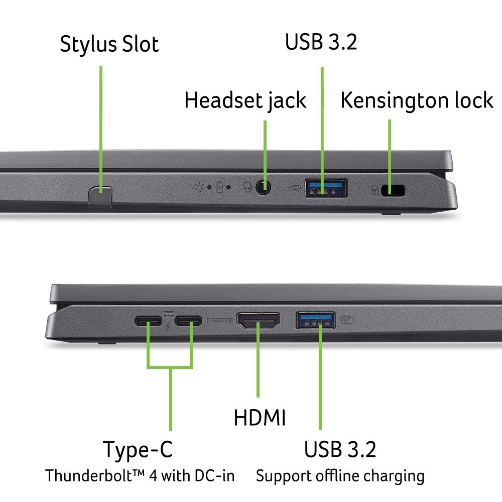 Acer Aspire Spin 14 ASP14-52MTN-74VG NX.J3JEH.00B image gallery 2