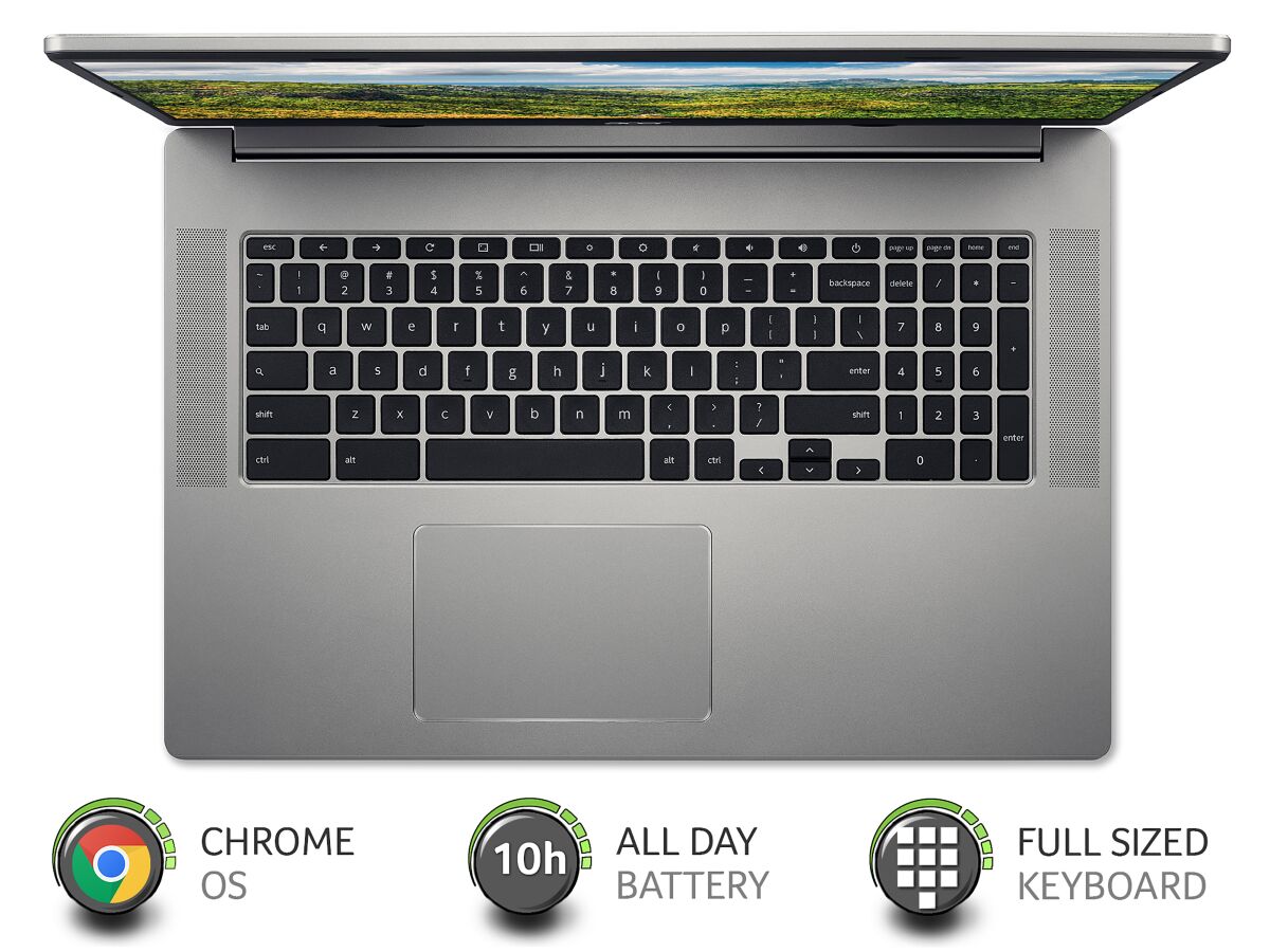 Acer Chromebook 317 (Intel Pentium N6000, 4GB, 128GB eMMC, 17.3 inch Full HD Dis NX.AQ2EK.002 image gallery 10