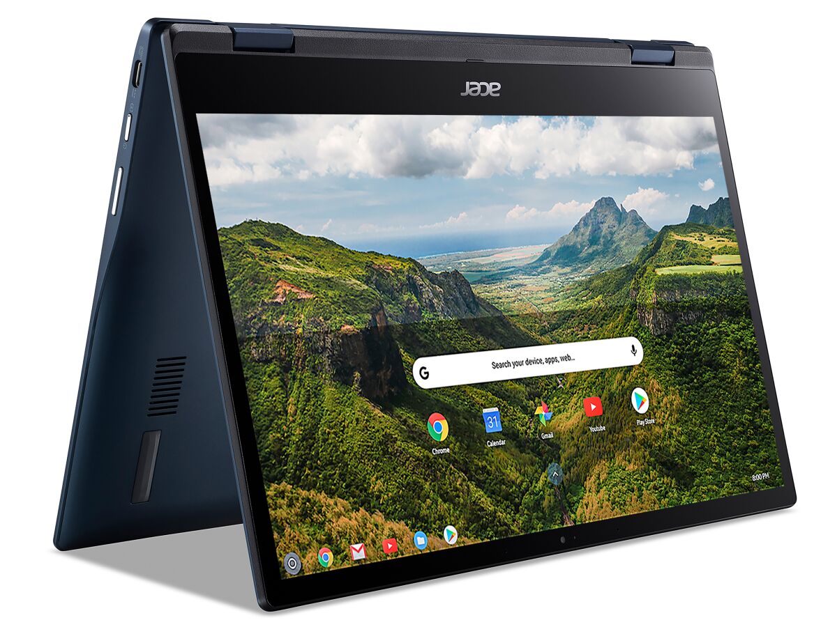 Acer Chromebook Acer Chromebook Spin 513 CP513-1H - (Qualcomm SC7180, 4GB, 64GB  NX.AA1EK.001 image gallery 1