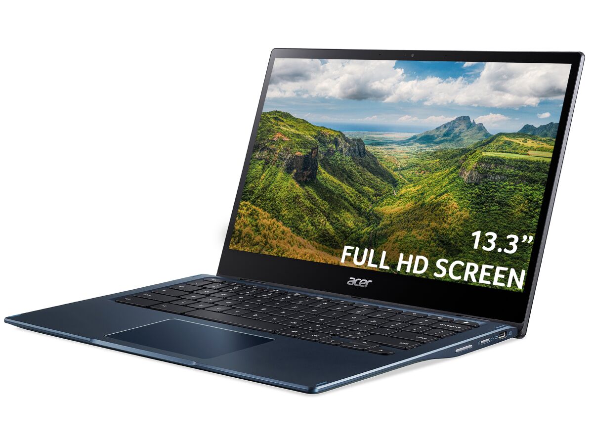 Acer Chromebook Acer Chromebook Spin 513 CP513-1H - (Qualcomm SC7180, 4GB, 64GB  NX.AA1EK.001 image gallery 4