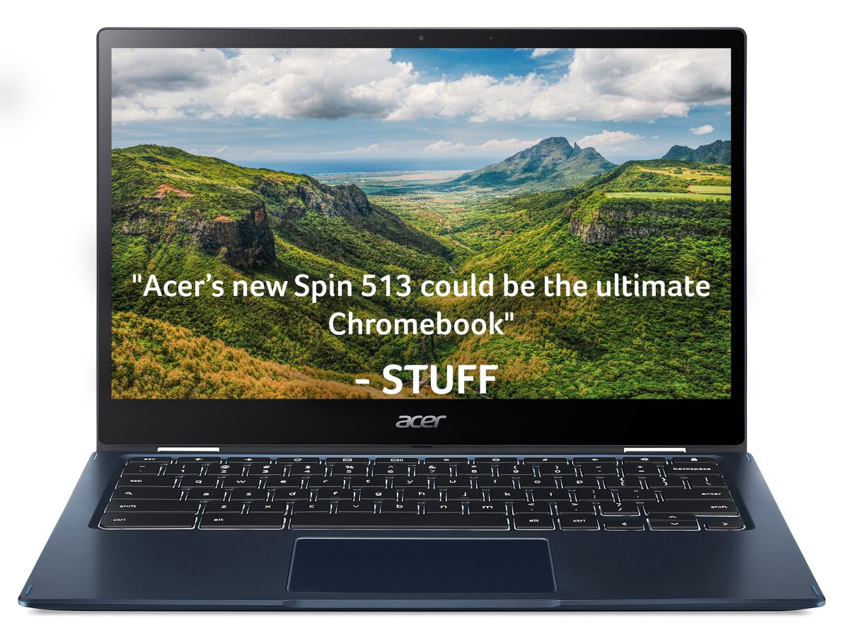 Acer Chromebook Acer Chromebook Spin 513 CP513-1H - (Qualcomm SC7180, 4GB, 64GB  NX.AA1EK.001 image gallery 5