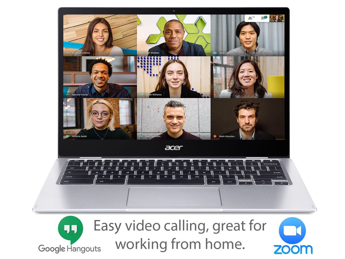 Acer Chromebook Acer Chromebook Spin 513 CP513-1H - (Qualcomm SC7180, 4GB, 64GB  NX.AS4EK.001 image gallery 5
