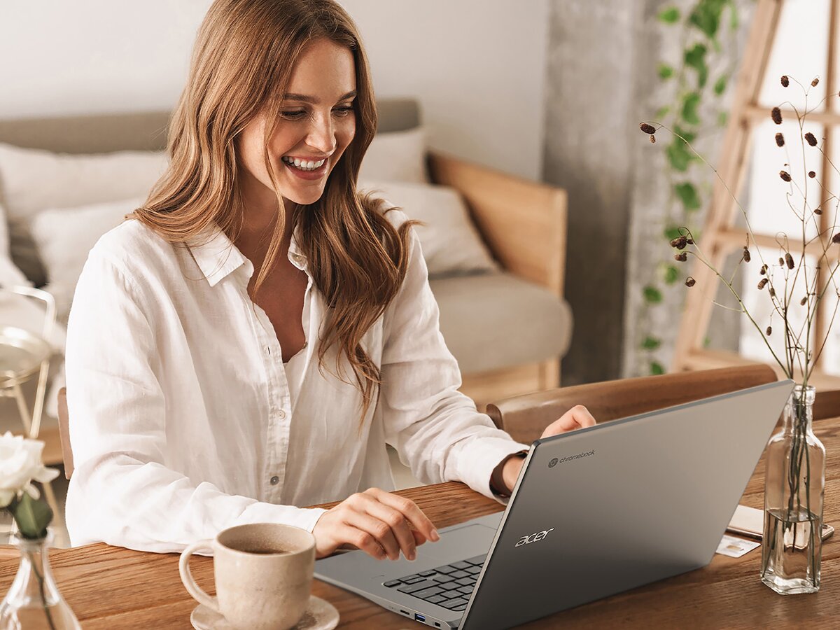 Acer Chromebook Acer Chromebook Spin 713 CP713-3W - (Intel Core i3-1115G4, 8GB,  NX.A6XEK.003 image gallery 8