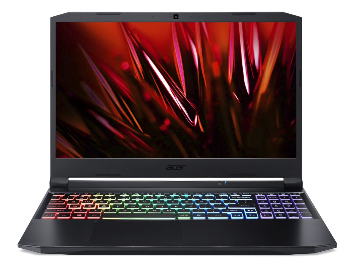 Acer Nitro 15.6 inch Gaming Laptop - (Intel Core i7-11800H, 16GB, 512GB SSD, NVI NH.QCCEK.007 image gallery 1