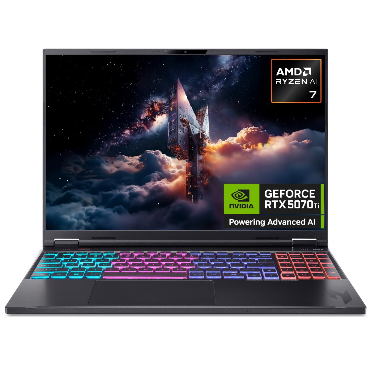 Acer Nitro Acer 16 AI AN16-61 - AMD Ryzen AI 7 350, 16GB, 1TB SSD, NVIDIA GeForc NH.QZTEK.003 image gallery 1
