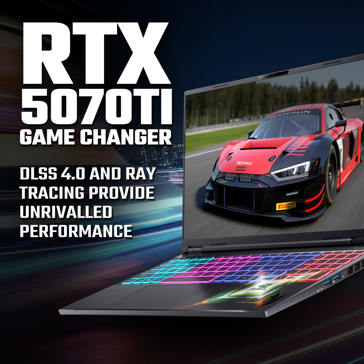 Acer Nitro Acer 16 AI AN16-61 - AMD Ryzen AI 7 350, 16GB, 1TB SSD, NVIDIA GeForc NH.QZTEK.003 image gallery 4