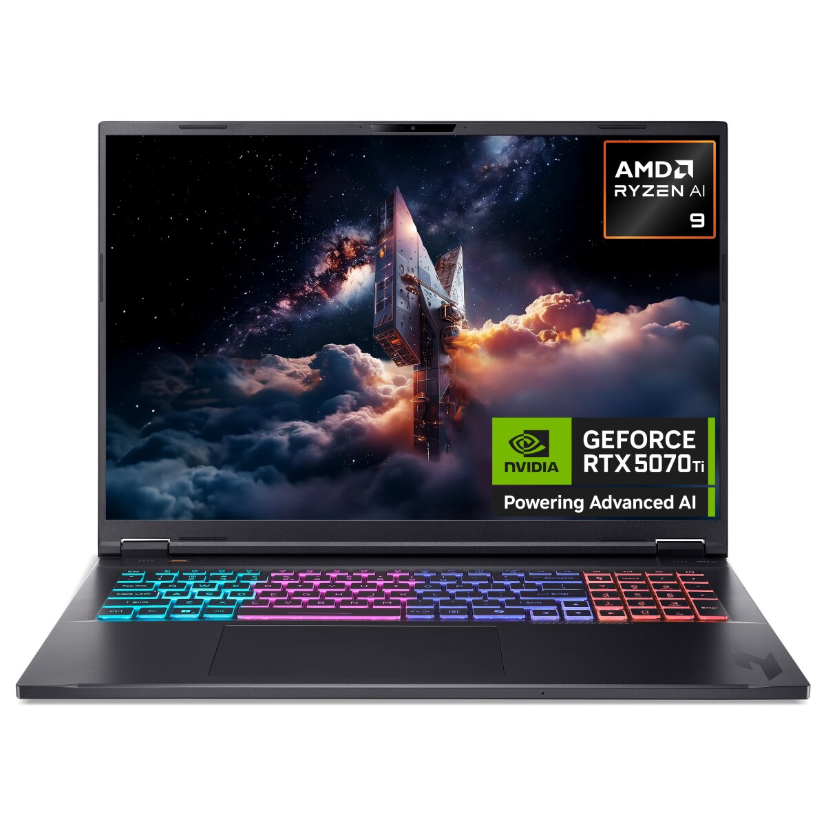 Acer Nitro Acer 18 AI AN18-61 - AMD Ryzen AI 9 365, 32GB, 2TB SSD, NVIDIA GeForc NH.QYEEK.001 image gallery 1