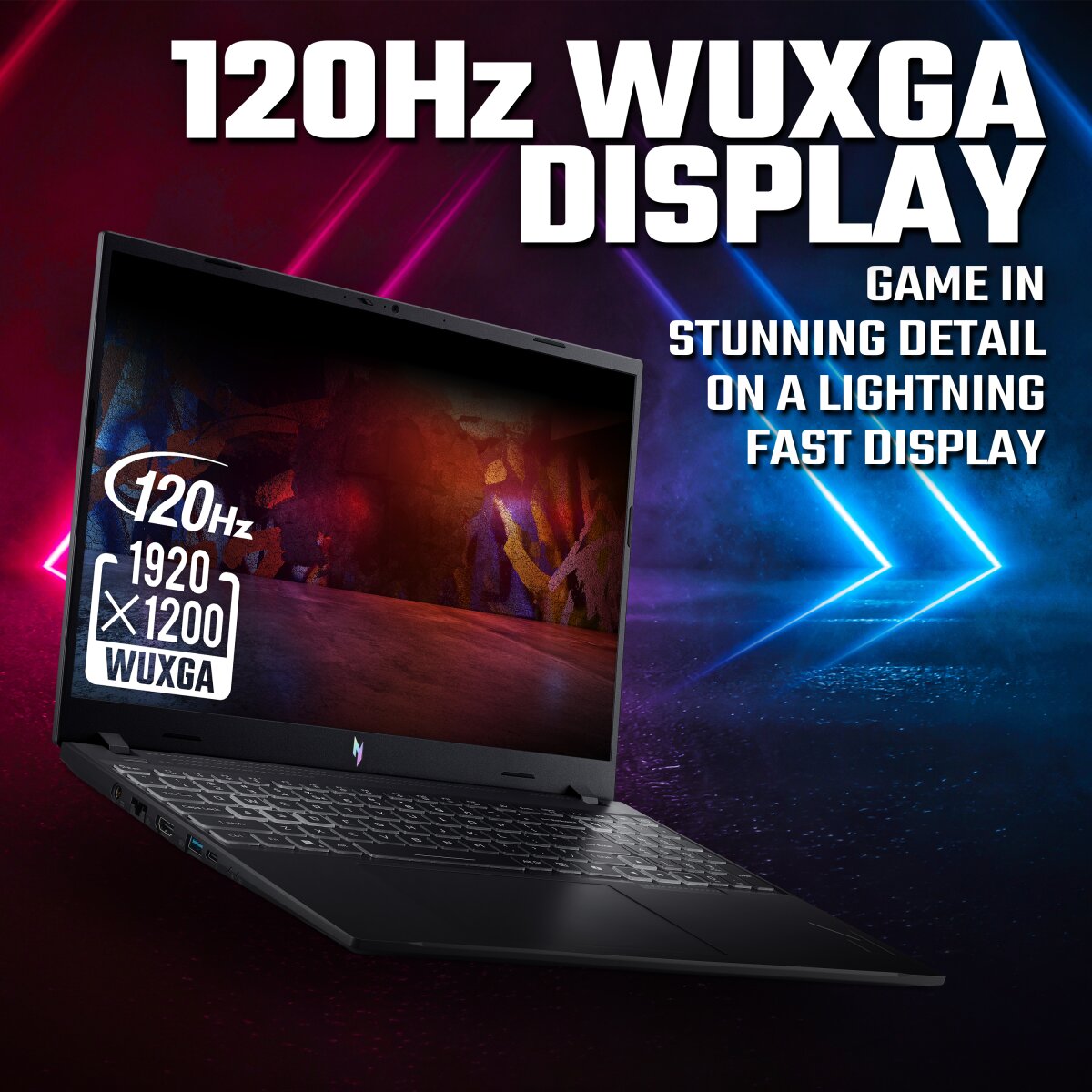 Acer Nitro Acer V16 (ANV16‑I31) gaming laptop – Intel Core 7 240H, NVIDIA RT NH.U5AEK.00L image gallery 4