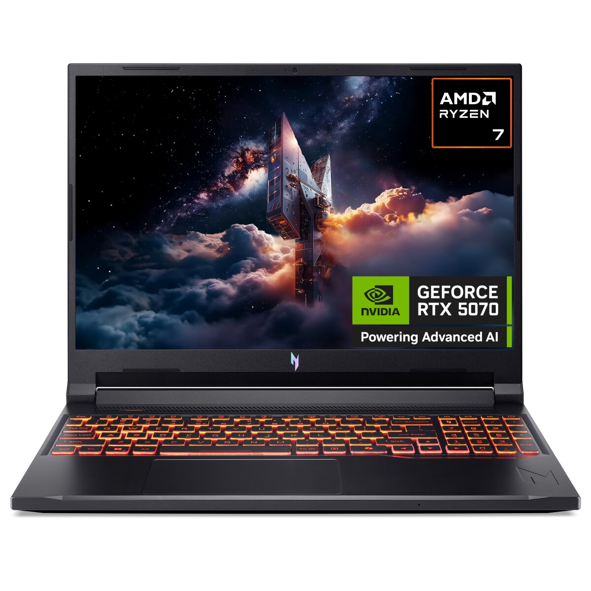 Acer Nitro V 16 Acer V16 AI ANV16-42 - AMD Ryzen 7 260, 16GB, 1TB SSD, NVIDIA Ge NH.QYYEK.002 image gallery 1