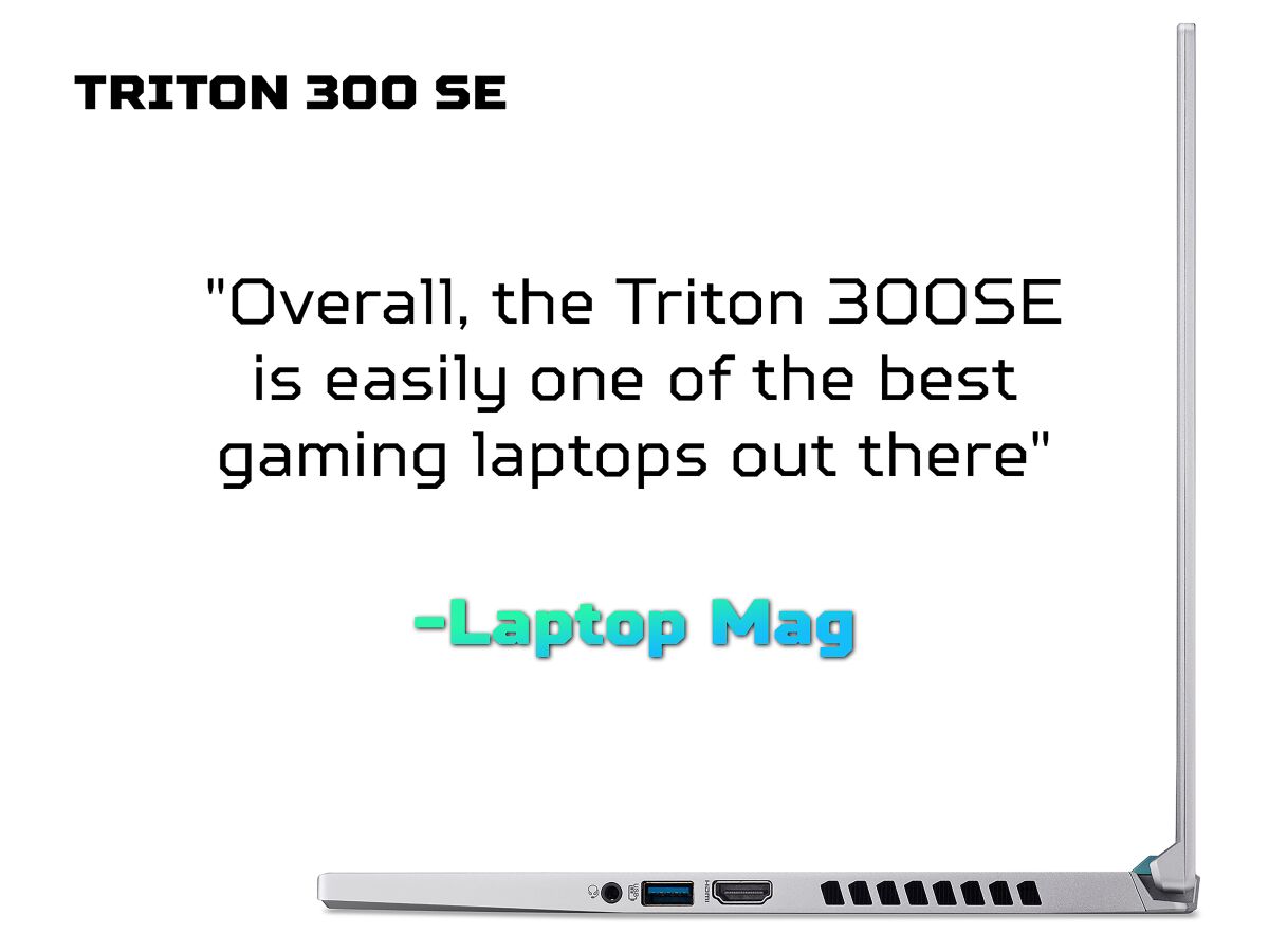 Acer Predator Acer Predator Triton 300SE PT314-51s 14 inch Gaming Laptop - (Inte NH.QBJEK.006 image gallery 3