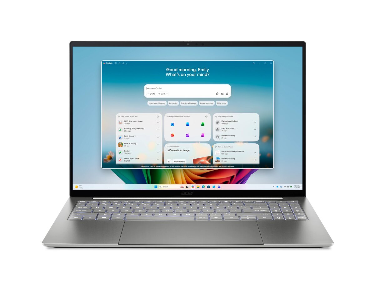 Acer Swift 16 AI SF16-71T-79NV NX.JU1EG.00N image gallery 1