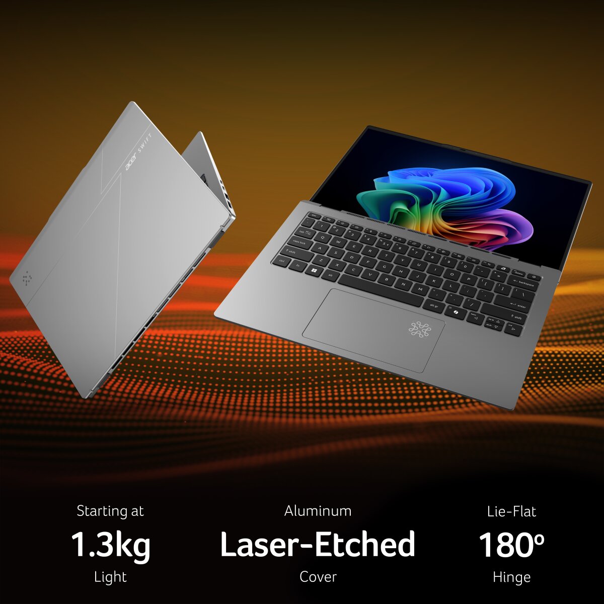 Acer Swift Acer Go 14 AI SFG14-64 - AMD Ryzen AI 7 350, 16GB, 1TB SSD, 14 WUXGA  NX.JDAEK.001 image gallery 2