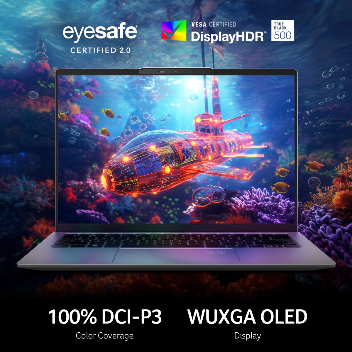 Acer Swift Acer Go 14 AI SFG14-64 - AMD Ryzen AI 7 350, 16GB, 1TB SSD, 14 WUXGA  NX.JDAEK.001 image gallery 3