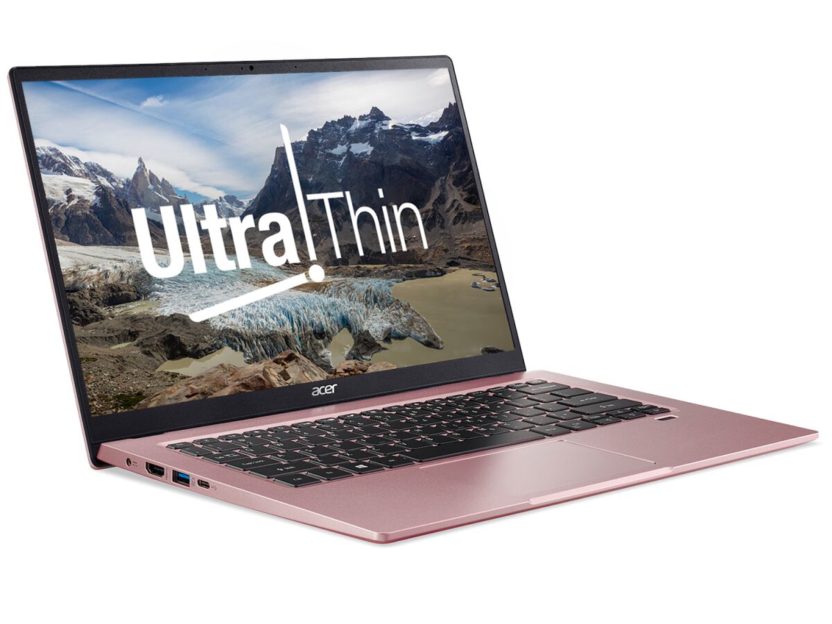 Acer Swift Swift 1 SF114-33 14 inch Laptop - (Intel Pentium N6000, 4GB RAM, 256G NX.A9UEK.003 image gallery 1