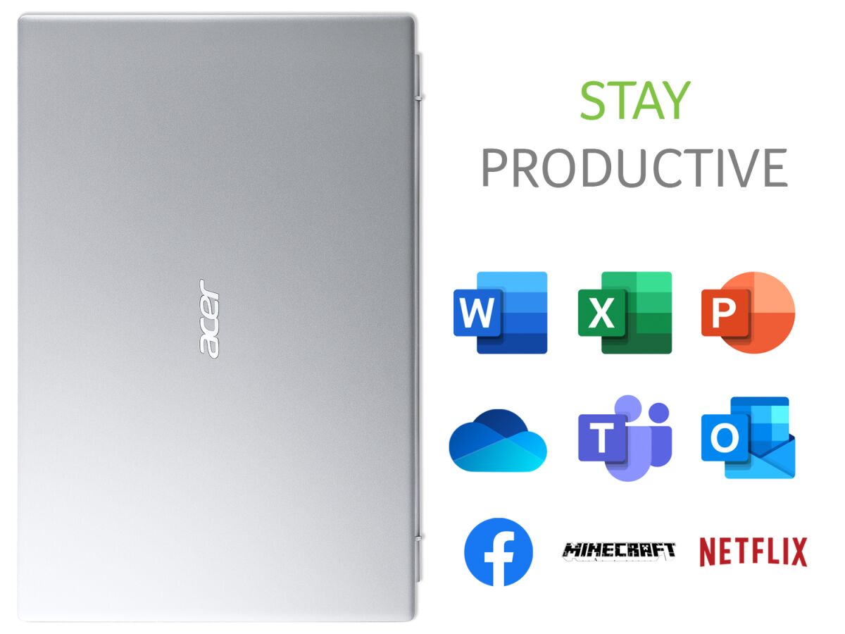 Acer Swift Swift 1 SF114-33 14 inch Laptop - (Intel Pentium N6000, 4GB RAM, 256G NX.A77EK.004 image gallery 10