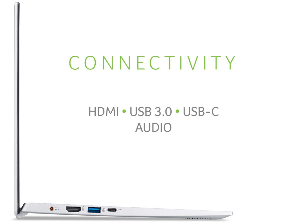 Acer Swift Swift 1 SF114-33 14 inch Laptop - (Intel Pentium N6000, 4GB RAM, 256G NX.A77EK.004 image gallery 9