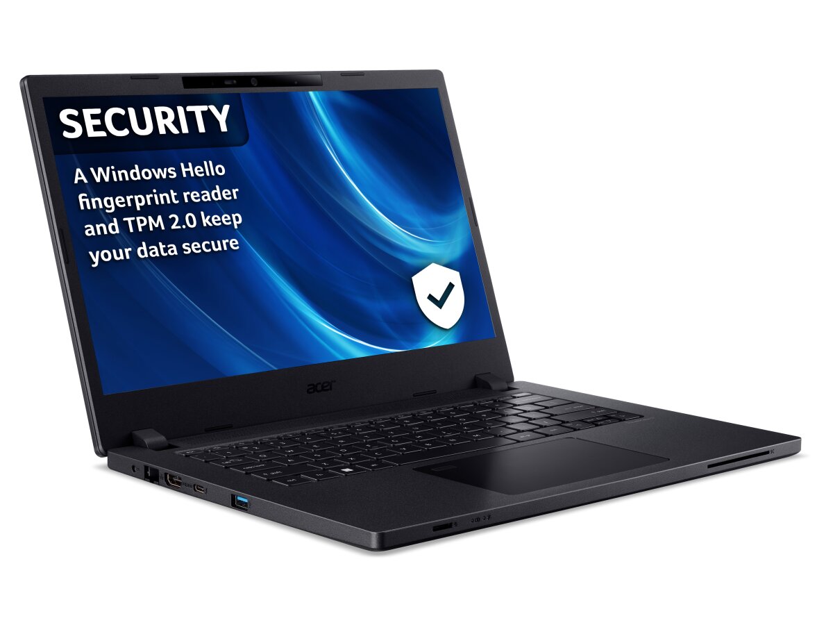 Acer TravelMate Travelmate P2 TMP214-54 - Intel Core i3-1215U (10MB Cache), 8GB  NX.VYAEK.001 image gallery 6