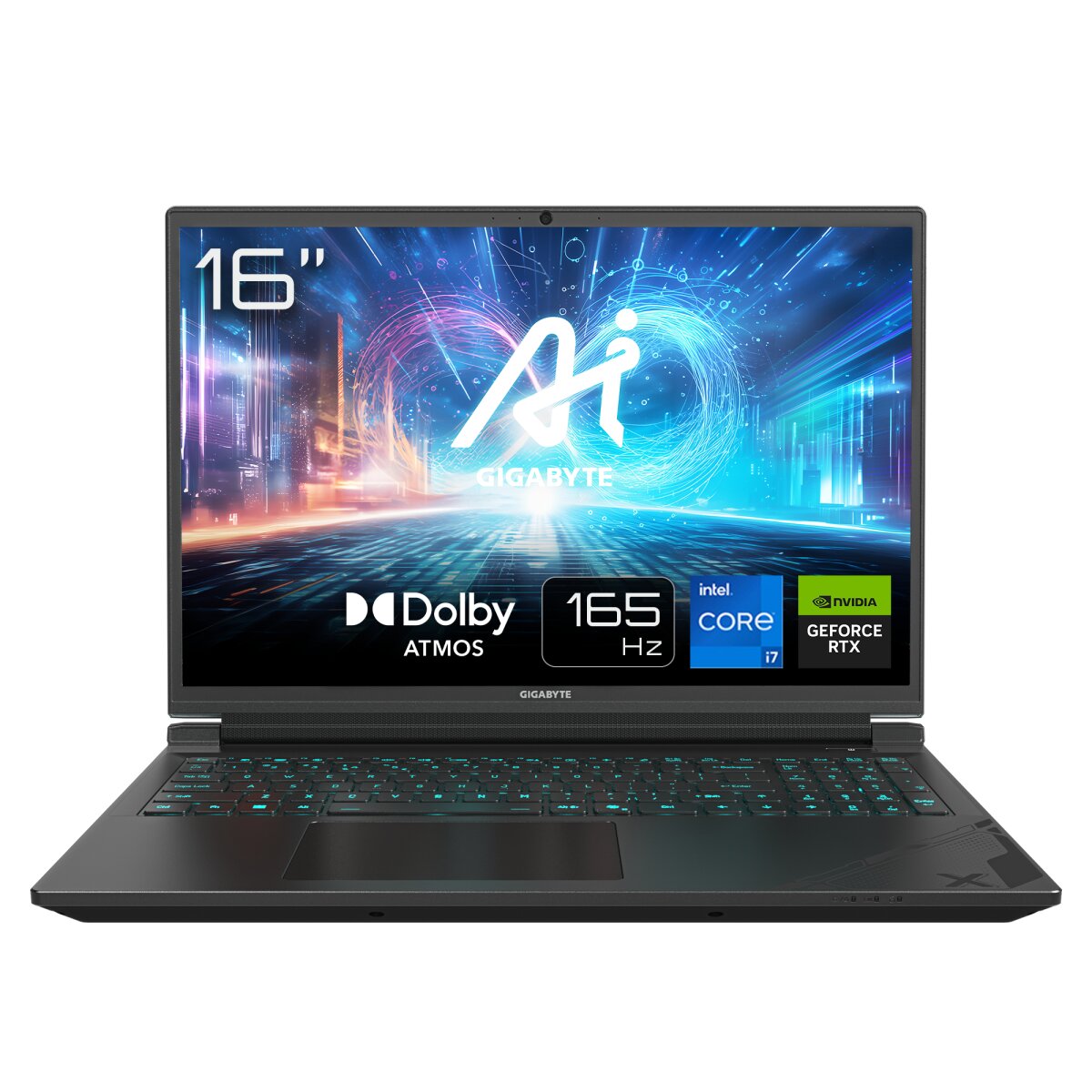 GIGABYTE Gaming G6X 9KG - 16 Inch, 165Hz QHD, Intel Core i7-13650HX, NVIDIA GeFo G6X 9KG-43ES864SD image gallery 3