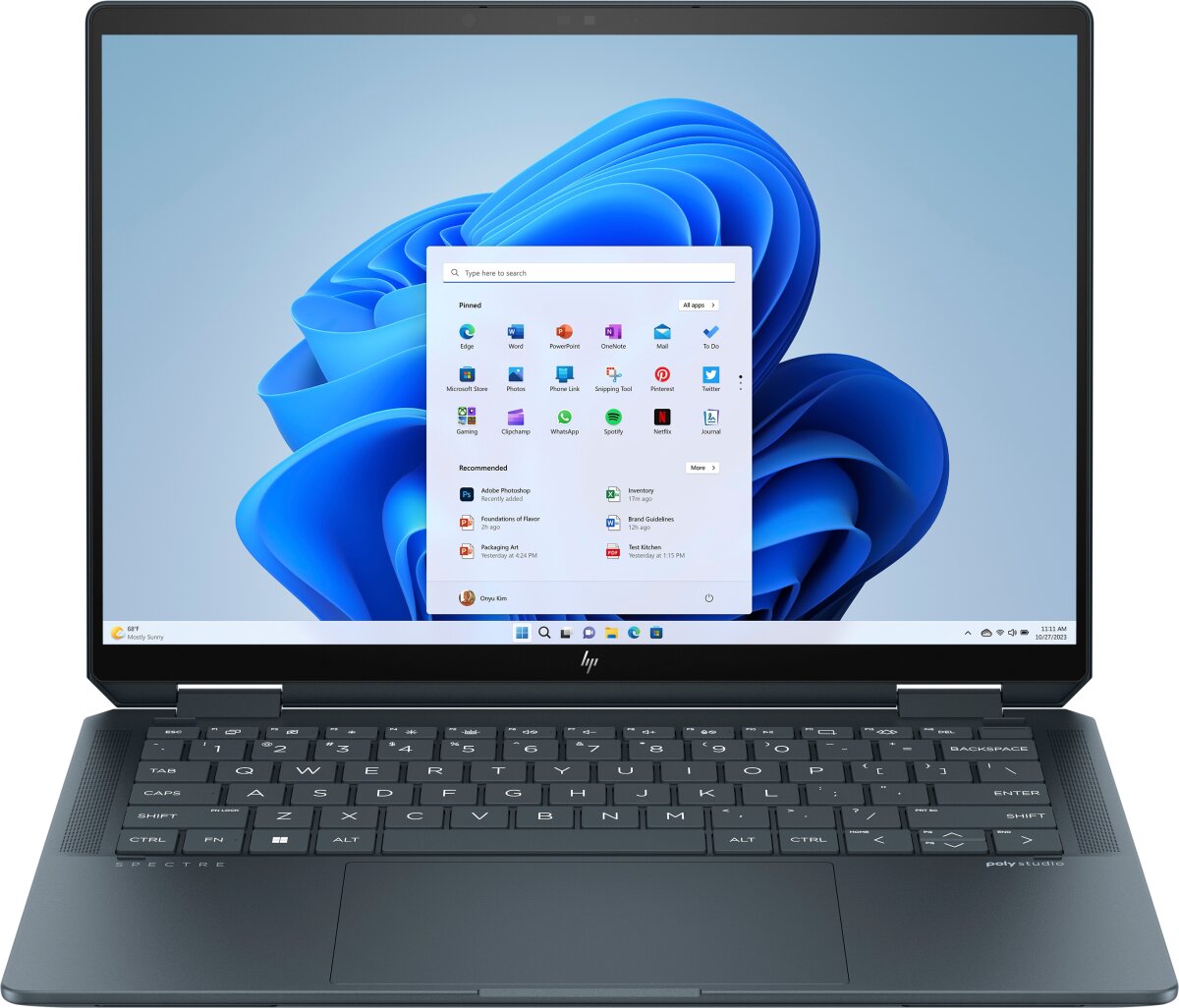 HP Spectre x360 14-eu0001na 9D0J3EA image gallery 1