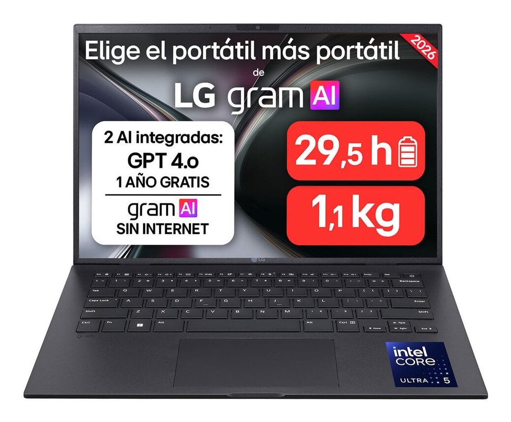 LG Gram 14ZB90S-G.AX55BN 14ZB90S-G.AX55BN image gallery 1
