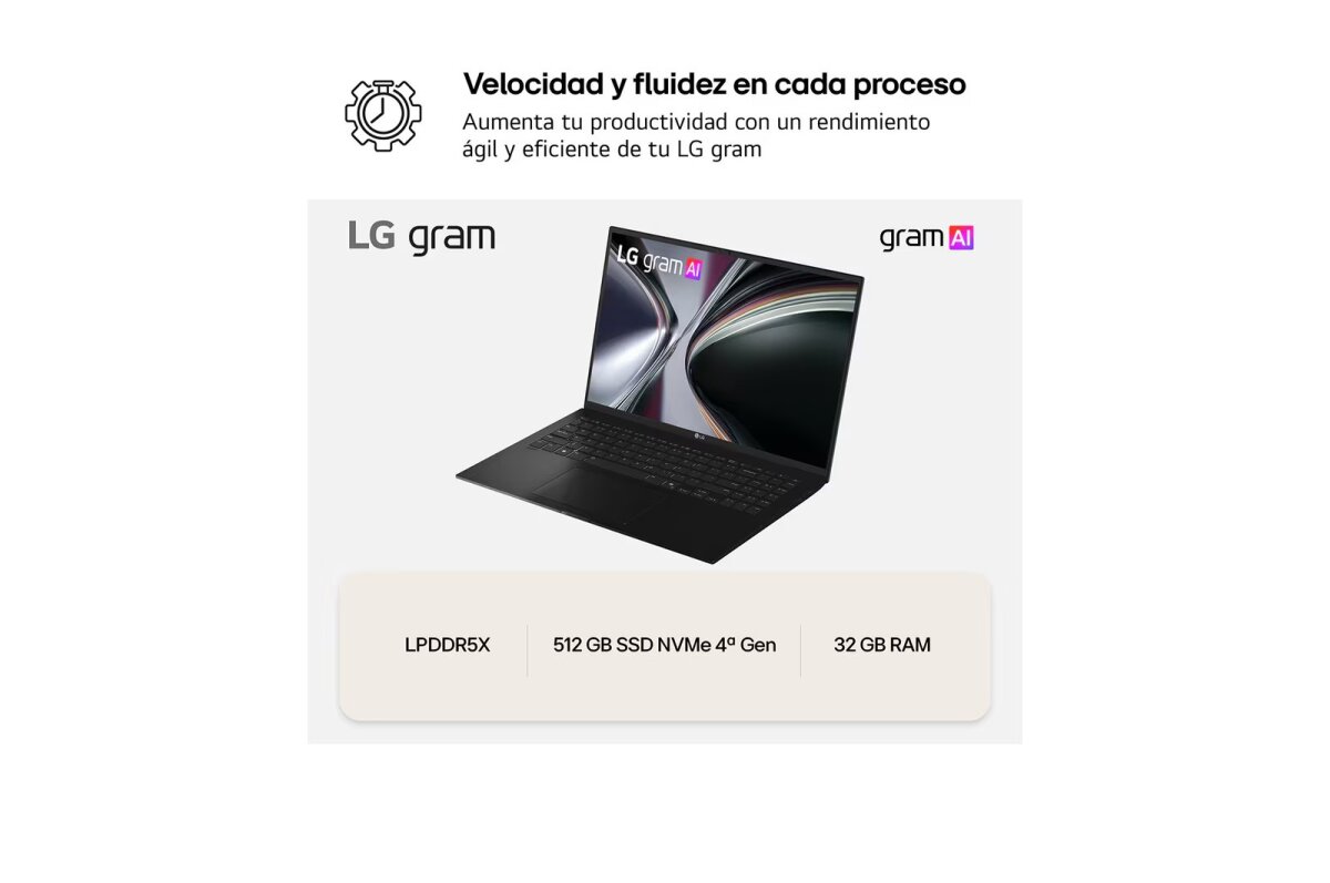 LG Gram 16Z90TL-G ULTRA7-258V IA SYST 16Z90TL-G.AU85BN image gallery 9