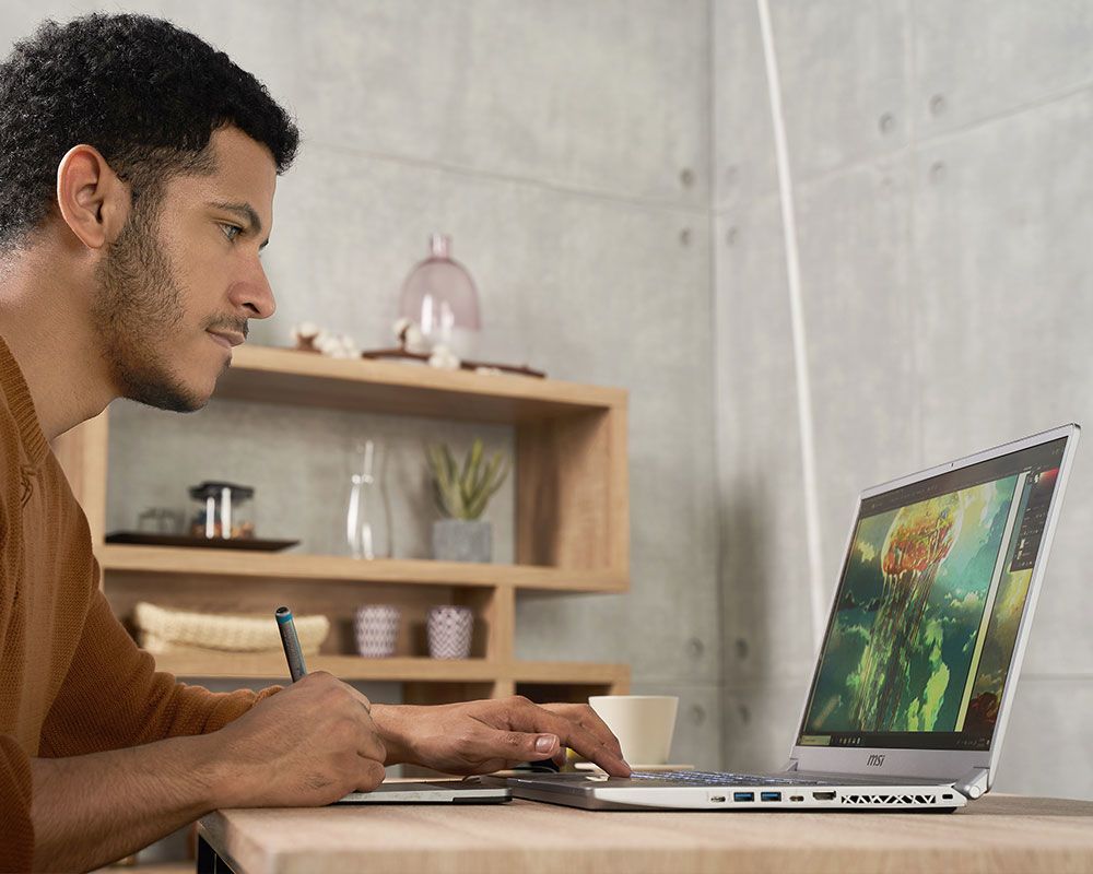 MSI Prestige P75 9SF-645FR Creator 9S7-17G112-645 image gallery 9